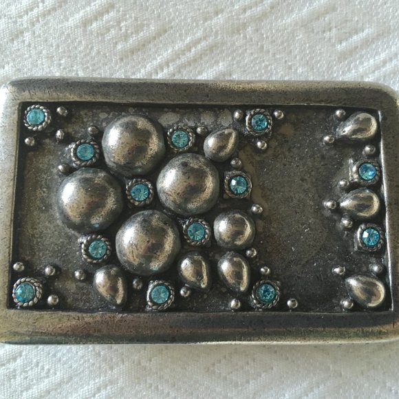 Edison Barbosa modernist rare belt buckle
